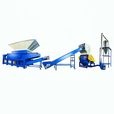 Factory wholesale automatic single shaft plastic shredder and crusher machine for hard waste material
